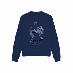 Star Wars - Sweat DEATH STAR DEFENDERS - Adulte (Bleu marine)