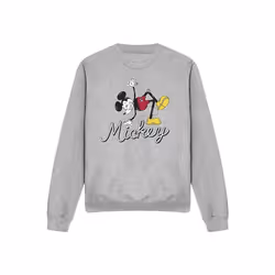 Disney - Sweat FUNKY DANCE - Adulte (Gris chiné)