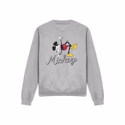 Disney - Sweat FUNKY DANCE - Adulte (Gris chiné)