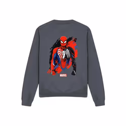 Spider-Man - Sweat SYMBIOTE - Adulte (Charbon)