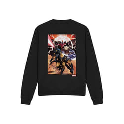 Marvel - Sweat X-MEN TEAM ATTACK - Adulte (Noir)