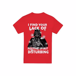 Star Wars - T-shirt LACK OF SPIRIT - Homme (Rouge)