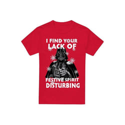 Star Wars - T-shirt LACK OF SPIRIT - Homme (Rouge)