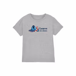 Lilo & Stitch - T-shirt LEAVE ME ALONE - Enfant (Gris chiné)