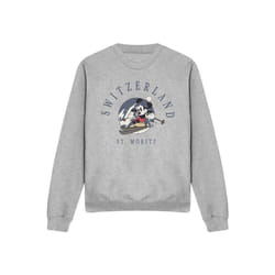 Disney - Sweat SWITZERLAND - Adulte (Gris chiné)