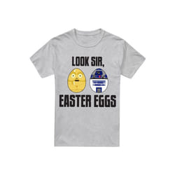Star Wars - T-shirt LOOK SIR, EASTER EGGS - Homme (Gris chiné)