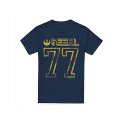 Star Wars - T-shirt REBEL - Homme (Bleu marine)