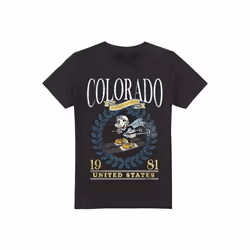 Disney - T-shirt COLORADO SKI - Homme (Noir)