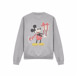 Disney - Sweat - Adulte (Gris chiné)