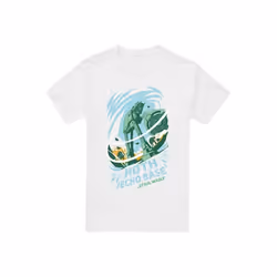 Star Wars - T-shirt ECHO BASE ATTACK - Homme (Blanc)