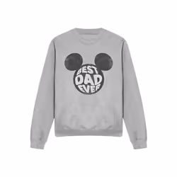 Disney - Sweat BEST DAD EVER - Adulte (Gris chiné)