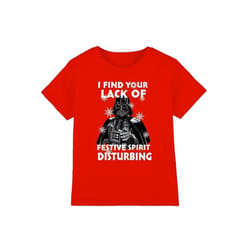 Star Wars - T-shirt LACK OF SPIRIT - Enfant (Rouge)