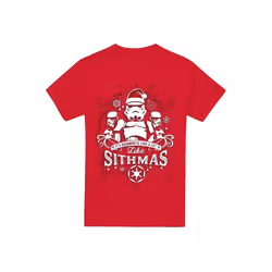 Star Wars - T-shirt BEGINNING TO LOOK A LOT LIKE SITHMUS - Homme (Rouge)