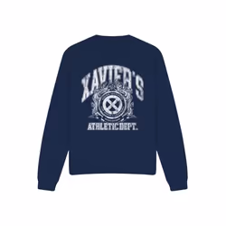 Marvel - Sweat X-MEN ATHLETIC DEPT - Adulte (Bleu marine)