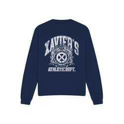 Marvel - Sweat X-MEN ATHLETIC DEPT - Adulte (Bleu marine)