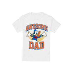 Disney - T-shirt AWESOME DAD - Homme (Blanc)