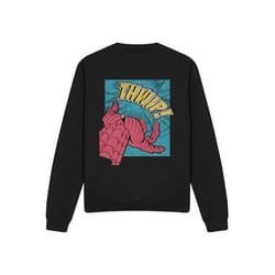 Spider-Man - Sweat THWIP - Adulte (Noir)
