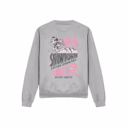 Disney - Sweat SNOWTOWN SKI - Adulte (Gris chiné)