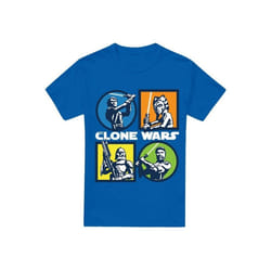 Star Wars - T-shirt CLONE WARS - Homme (Bleu roi)