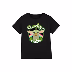 Star Wars - T-shirt LUCKY CUTE - Enfant (Noir)