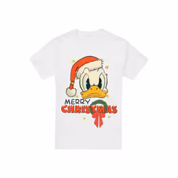 Disney - T-shirt MERRY CHRISTMAS - Homme (Blanc)