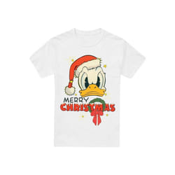 Disney - T-shirt MERRY CHRISTMAS - Homme (Blanc)