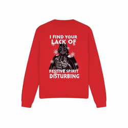 Star Wars - Sweat LACK OF SPIRIT - Adulte (Rouge)