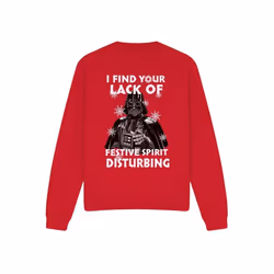 Star Wars - Sweat LACK OF SPIRIT - Adulte (Rouge)