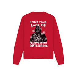 Star Wars - Sweat LACK OF SPIRIT - Adulte (Rouge)