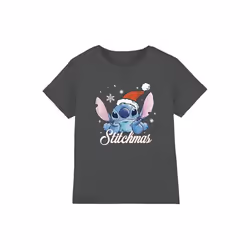 Lilo & Stitch - T-shirt A STITCHMAS CHRISTMAS - Enfant (Charbon)