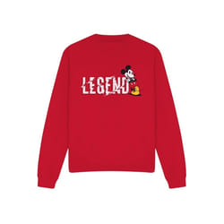 Disney - Sweat LEGEND - Adulte (Rouge)