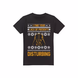 Star Wars - T-shirt LACK OF CHRISTMAS PRESENTS - Homme (Noir)