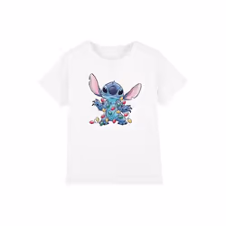 Lilo & Stitch - T-shirt - Enfant (Blanc)