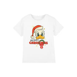 Disney - T-shirt MERRY CHRISTMAS - Enfant (Blanc)