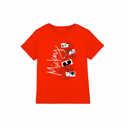 Disney - T-shirt - Enfant (Rouge)