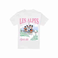 Disney - T-shirt LES ALPES - Homme (Blanc)