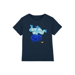Aladdin - T-shirt OFFICIAL WISH GRANTER - Enfant (Bleu marine)