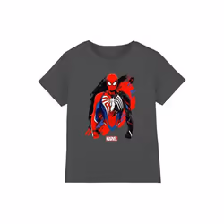 Spider-Man - T-shirt SYMBIOTE - Enfant (Charbon)