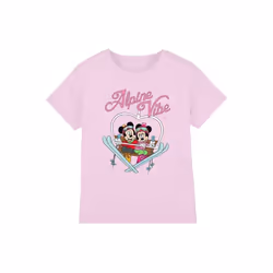 Disney - T-shirt ALPINE VIBES - Enfant (Rose)