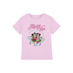 Disney - T-shirt ALPINE VIBES - Enfant (Rose)