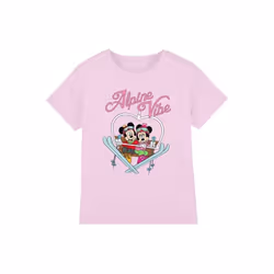 Disney - T-shirt ALPINE VIBES - Enfant (Rose)