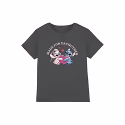 Lilo & Stitch - T-shirt MADE FOR EACH OTHER - Enfant (Charbon)