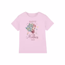 Winnie the Pooh - T-shirt HAPPY MOTHERS DAY - Enfant (Rose)