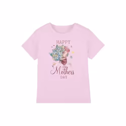 Winnie the Pooh - T-shirt HAPPY MOTHERS DAY - Enfant (Rose)