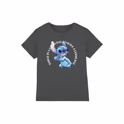 Lilo & Stitch - T-shirt GOOD DAY - Enfant (Charbon)