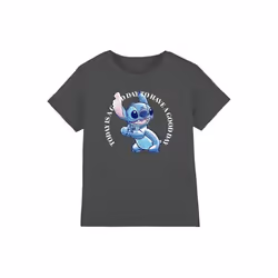 Lilo & Stitch - T-shirt GOOD DAY - Enfant (Charbon)