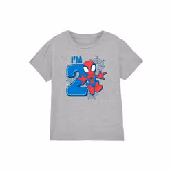 Spider-Man - T-shirt CUTE SPIDEY - Enfant (Gris chiné)