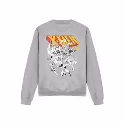 Marvel - Sweat X-MEN - Adulte (Gris chiné)