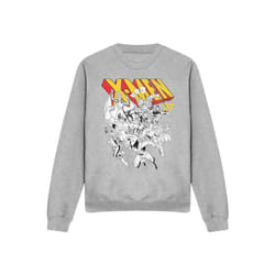 Marvel - Sweat X-MEN - Adulte (Gris chiné)
