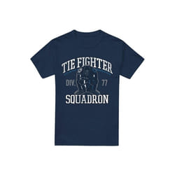 Star Wars - T-shirt TIE FIGHTER SQUADRON - Homme (Bleu marine)